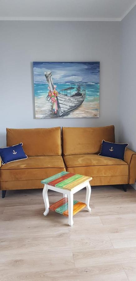 Uroczy Apartament Happy 01 Z Widokowym Tarasen Na Dachu - Tuz Przy Plazy !!! Niechorze Zewnętrze zdjęcie